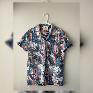 Hollister Hawaiian Short Sleeve Button-Up